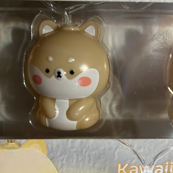 Kawaii Shiba Dog PINK SKY String Lights - Picture 3 of 5